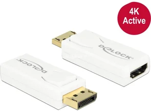 Delock Adapter AV Displayport 1.2 męski HDMI żeński 4K 65580 - Złącza, przejściówki, adaptery - miniaturka - grafika 3
