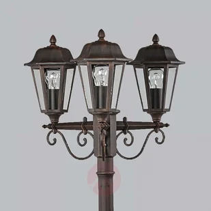 Lampenwelt Elegancka lampa uliczna LAMINA, 3-pkt - Pozostałe oświetlenie - miniaturka - grafika 4