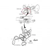 Części i akcesoria do maszyn rolniczych - NEW HOLLAND CASE PAS POMPY CNH 89508558 89508558 - miniaturka - grafika 1