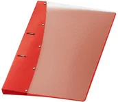 Segregatory - VELOFLEX Veloflex 1141420 ring mechanizm Diamond DIN A4, 2-okrągły pierścionek segregatorów, 20 MM, wykonane z tworzywa sztucznego PP, czerwony 1141420 - miniaturka - grafika 1