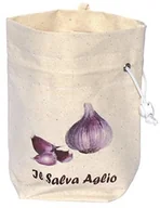 Pojemniki kuchenne - Excelsa ' "to przechowywanie czosnek czosnek, materiału, kremowy, 22 x 13 x 20 cm 44214 - miniaturka - grafika 1