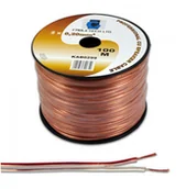 Kable - CABLETECH KAB0311 Kabel głośnikowy 0,75mm (rolka 100m) LEC-KAB0311 - miniaturka - grafika 1