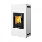 Piece wolnostojące - Thorma Piecyk Thorma Rivo Hottex biały - miniaturka - grafika 1