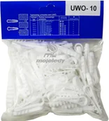 Inne akcesoria elektryczne - Uchwyt wbijany do przewodów fi10 Uwo 10 100sz op. - miniaturka - grafika 1
