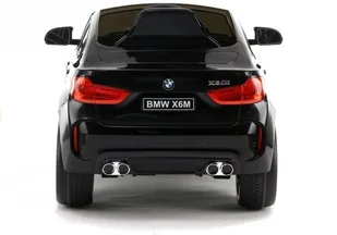 Import LEANToys Auto na Akumulator BMW X6 Czarny Lakierowany - Pojazdy elektryczne dla dzieci - miniaturka - grafika 6