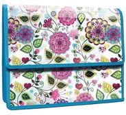 Panta Plast  Teczka z klapką na rzepy A4 Flowers - Artykuły biurowe - miniaturka - grafika 2