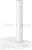 Stojaki i wieszaki na papier toaletowy - Hansgrohe Hansgrohe AddStoris uchwyt na papier toaletowy biały 41756700 - miniaturka - grafika 1