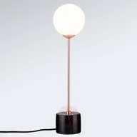 Lampy stojące - Paulmann Lampa stołowa Moa z kulistym szklanym kloszem - miniaturka - grafika 1