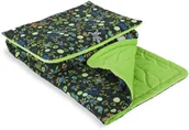 Pościel dla dzieci - Ceba Baby Koc dziecięcy (75X100) + poduszka (30X40) Flora&Fauna GEKON | U NAS SKOMPLETUJESZ CAŁĄ WYPRAWKĘ | SZYBKA WYSYŁKA - miniaturka - grafika 1