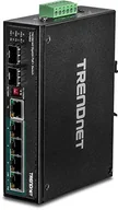 Switche - TRENDnet Trendnet TI-pg62 6-Port Gigabit Switch PoE + DIN-Rail Industrial TI-PG62 - miniaturka - grafika 1