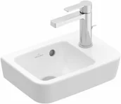 Umywalki - Villeroy & Boch 43433601 O.novo Umywalka mała 360 x 250 x 145 mm Weiss Alpin z przelewem Nieszlifowany - miniaturka - grafika 1