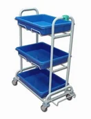 Wózki serwisowe - EURO Serwis 80 - wózek serwisowy do sprzątania - miniaturka - grafika 1