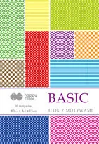 GDD Blok z motywami Basic A4/15ark HAPPY COLOR - Artykuły biurowe - miniaturka - grafika 4