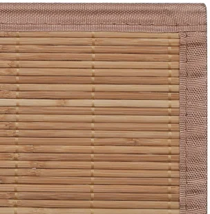 vidaXL Brązowy, prostokątny dywan bambusowy, 80x300 cm - Dywany - miniaturka - grafika 7