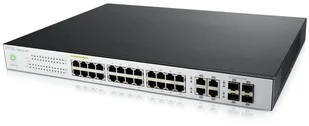 ZyXEL NSW100-28P-EU0101F (24 porty 1GbE PoE , 4 porty Combo SFP/RJ45, Nebula) NSW100-28P-EU0101F - Firewalle sprzętowe ZyXEL NSW100-28P-EU0101F (24 porty 1GbE PoE , 4 porty Combo SFP/RJ45, Nebula) NSW100-28P-EU0101F - Firewalle sprzętowe - miniaturka - grafika 1