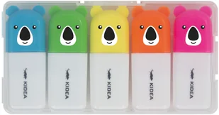 Derform Zakreślacz Mini 5kol Kidea Wb - Przybory szkolne - miniaturka - grafika 2