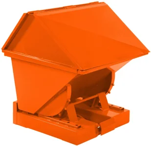 intra.se Swedmach Kontener Do Wózka Widłowego Tippo - 200 L., Z Wysoką Pokrywą Pomarańczowy - Pojemniki przemysłowe intra.se Swedmach Kontener Do Wózka Widłowego Tippo - 200 L., Z Wysoką Pokrywą Pomarańczowy - Pojemniki przemysłowe - miniaturka - grafika 1