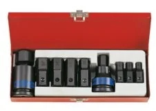 KING TONY zestaw nasadek udarowych, 11 szt 6411MP - Klucze i nasadki - miniaturka - grafika 3