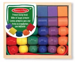 Melissa &-DOUG KORALE DO NAWLEKANIA 30 korali w pudełku 10544 CZ9667 - Zabawki kreatywne - miniaturka - grafika 2