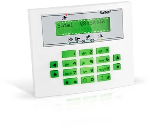 Satel Manipulator LCD Zielone podświetlenie INT-KLCDS-GR - Systemy inteligentnych domów - miniaturka - grafika 2