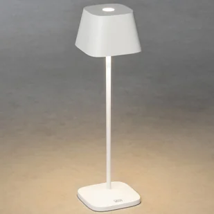 Konstsmide Lampa stołowa LED Capri zewnętrzna, biała - Lampy ogrodowe - miniaturka - grafika 2