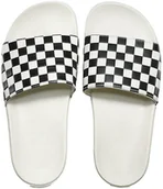 Klapki i japonki damskie - Vans klapki SLIDE-ON CHECKERBOARD) White - miniaturka - grafika 1