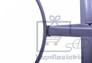 Garthen Zestaw mebli ogrodowych GARTHEN 5 częściowy antracyt - Meble ogrodowe - miniaturka - grafika 11