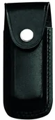 Akcesoria turystyczne - Herbertz Etui na nóż, czarna skórzana, pasek na eingeschnittene, dla noży o 13 cm długości trzonka 1010162410 - miniaturka - grafika 1