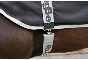 Kerbl Derka treningowa RugBe, 115/125 cm, czarna, 328689 - Derki dla konia - miniaturka - grafika 5