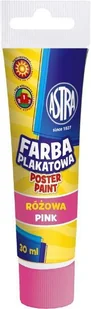 Astra Farba plakatowa różowa 30ml - Przybory szkolne - miniaturka - grafika 3
