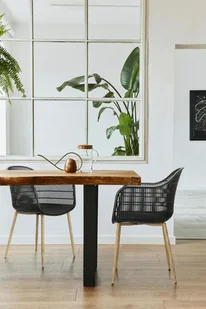 Simplet Krzesło Becker czarne/naturalne - Krzesła - miniaturka - grafika 19