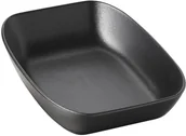 Talerze - Revol Talerz głęboki kwadratowy Club, 450 ml, 20, 7x14 cm, czarny - miniaturka - grafika 1