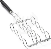Akcesoria do grilla - NoName zacisk kukurydziany grill stalowy srebrny 54 x 18,5 cm twm_383615 - miniaturka - grafika 1