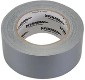 Taśmy klejące - Fixman FIXMAN 188824 bardzo wytrzymała tkanina-taśmy klejącej 50 MM X 50 m, srebrny 188824 - miniaturka - grafika 1