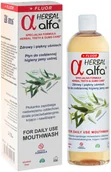 Płyny do płukania jamy ustnej - Alfa Atos HERBAL Fluor+ 500ml - ziołowy płyn do płukania jamy ustnej z fluorem - miniaturka - grafika 1