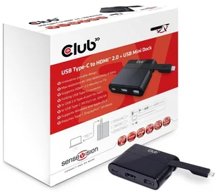 Kabel USB Club 3D Cable USB 3.0 Typ-C Docking Station CSV-1534 - Kable USB - miniaturka - grafika 4
