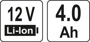 Yato AKUMULATOR 12V 4,0AH LI-ION DLA WSZYSTKICH URZĄDZEŃ YATO 12V YT-82901-YT-82920) YT-82910 - Akumulatory do elektronarzędzi - miniaturka - grafika 4