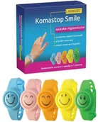 Zwalczanie i odstraszanie szkodników - Komastop Opaska higieniczna na komary i kleszcze Smile - miniaturka - grafika 1