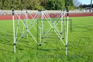 PROFI Garthen Pawilon ogrodowy rozkładany 3 x 3 m - winny, 4 ściany - Pawilony ogrodowe - miniaturka - grafika 9