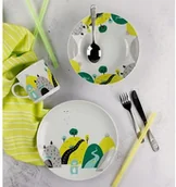 Miseczki i talerzyki dla dzieci - Lubiana DOMEK MISIA 8620 KOMPLET OBIADOWY DLA DZIECI 3 EL ZIELONY PORCELANA 36503M1020350A1 - miniaturka - grafika 1