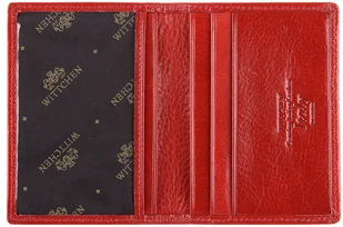 Wittchen 21-2-036-3 Wizytownik czerwony - Wizytowniki - miniaturka - grafika 3