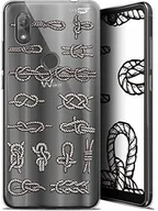 Etui i futerały do telefonów - Wiko Caseink Etui ochronne do View 2, 15,2 cm (6 cali), ultracienkie, motyw: Les Noeux CRYSPRNTVIEW2KNOTS - miniaturka - grafika 1