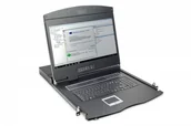 Pozostałe akcesoria sieciowe - Konsola 19 LCD z touchpad Kvm 16 portów 1U) - miniaturka - grafika 1