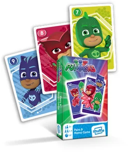 Cartamundi Pj Mask Czarny Piotruś Memo - Gry karciane - miniaturka - grafika 2