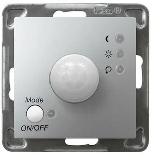 Ospel Czujnik IMPRESJA MODUŁ ruchu srebro ŁP-16Y/m/18 - Czujniki ruchu i zmierzchu - miniaturka - grafika 2