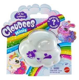 Mattel Cloudees. GNC652. Mini z breloczkiem. Seria 1, mix wzorów - Breloczki dla dzieci - miniaturka - grafika 2