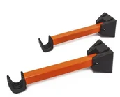 Wieszaki na rower - Relaxdays Wieszak ścienny/sufitowy na rower, zestaw 2 sztuk 10012573 - miniaturka - grafika 1