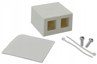 Digitus Professional Punkt konsolidacji 2 Porty bez wyposażenia Professional AT-AG 302A-WH - Panele krosownicze - miniaturka - grafika 2