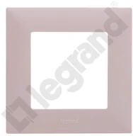 Klawisze i ramki - Legrand NILOE STEP RAMKA 1-KROTNA PUDROWY RÓŻ 863291 - miniaturka - grafika 1