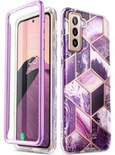 Etui i futerały do telefonów - Supcase Etui i-Blason Cosmo noSP Galaxy S21 5G, marmurowe fioletowe 843439136069 - miniaturka - grafika 1